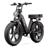 TST Electric Bike for Women, 750W Motor 48V15AH Battery, 20x4 Fat Tire, Hydraulic Disc Brakes, Full Suspension, UL2849 Electric Bikes
