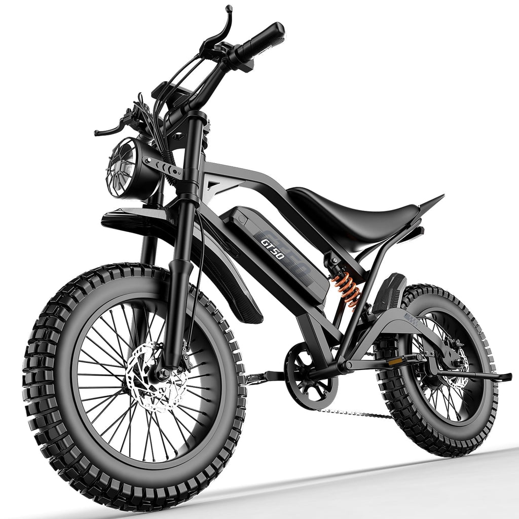 Adult Electric Bike 2500W Brushless Motor, 48V 25AH Long Range Battery, 26 Fat Tire E-Bike, 25MPH, 7-Speed, IPX5 Waterproof, Electric Bicycle for Mountain, Beach, Commute Electric Bikes