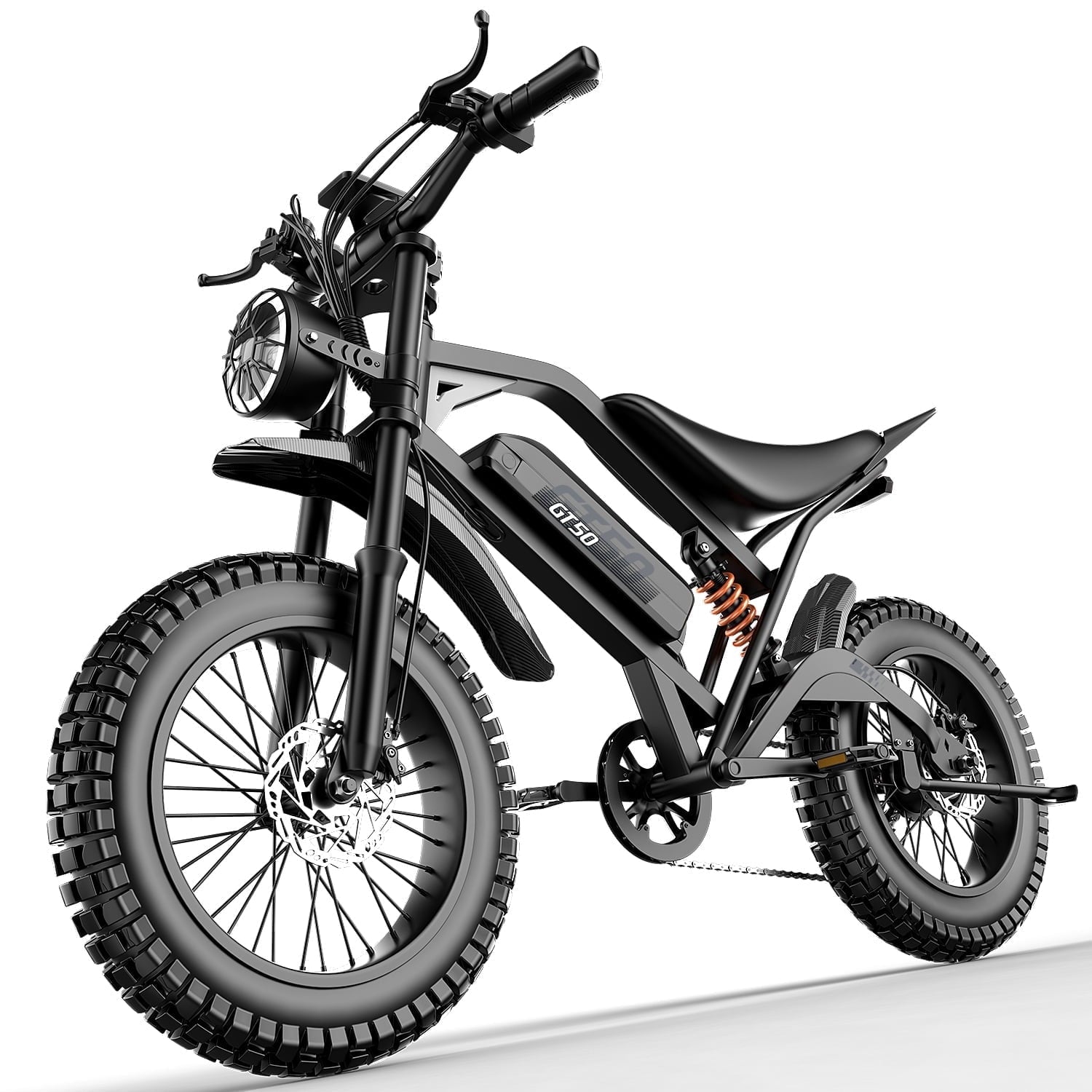 Adult Electric Bike 2500W Brushless Motor, 48V 25AH Long Range Battery, 26 Fat Tire E-Bike, 25MPH, 7-Speed, IPX5 Waterproof, Electric Bicycle for Mountain, Beach, Commute Electric Bikes