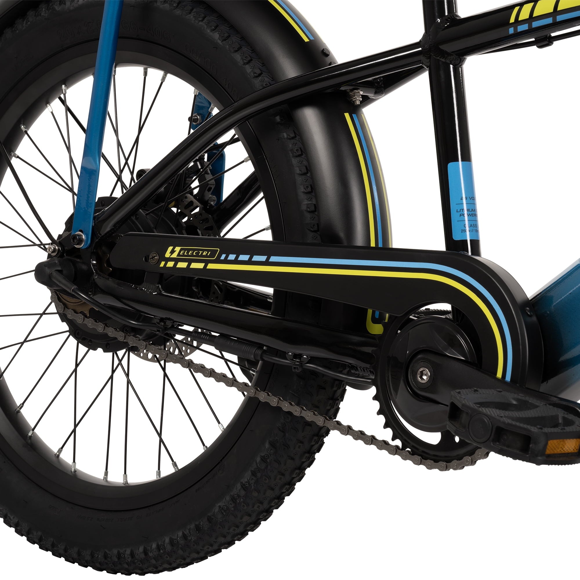 Huffy 20 eThunder Road Electric Bike, Fits Riders 3'7 - 4'7, Teal, Teen, Unisex Electric Bikes