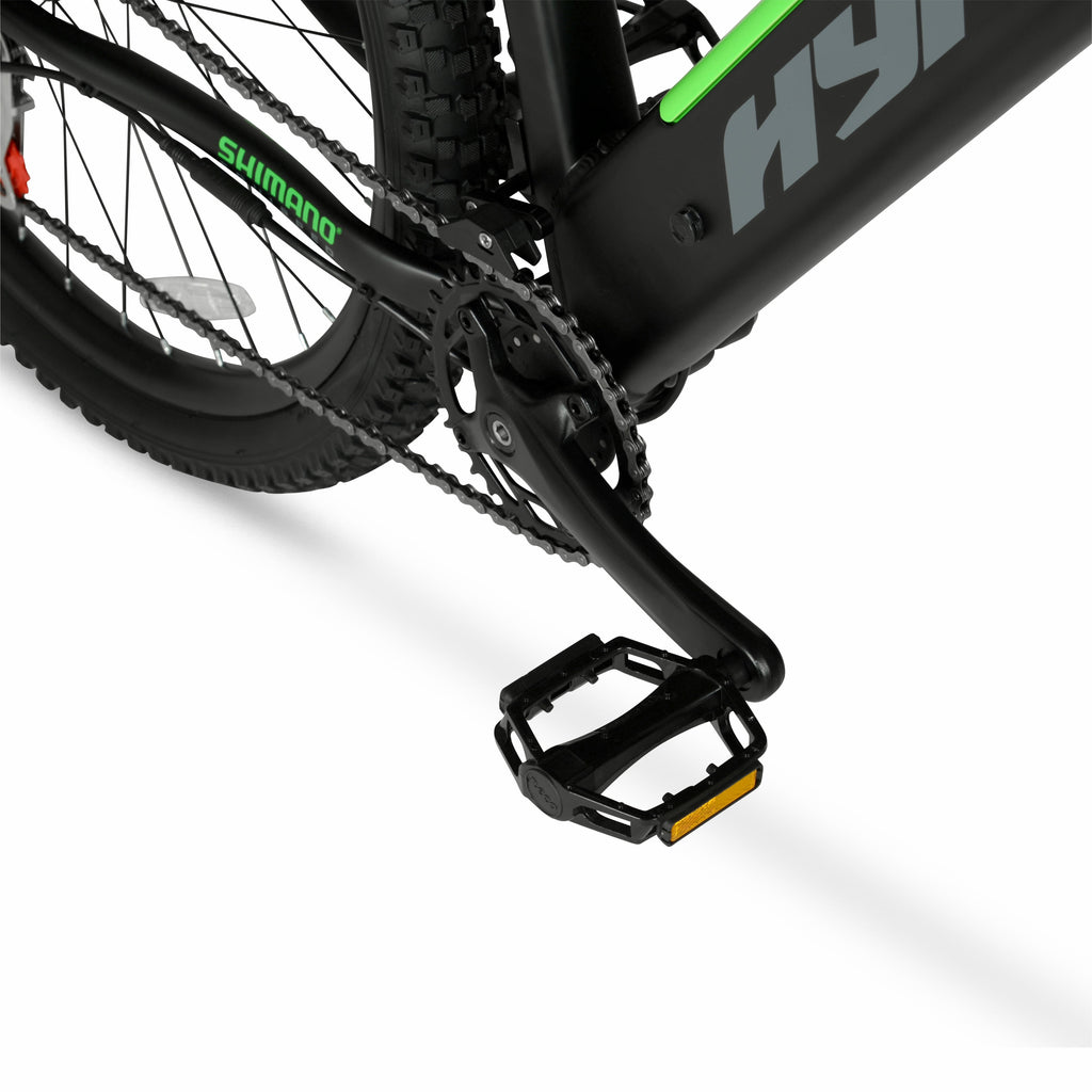 Hyper Bicycles 29 36V Class 2 Electric Mountain Bike, 350W Motor, Adult Ages 14+, Black Electric Bikes