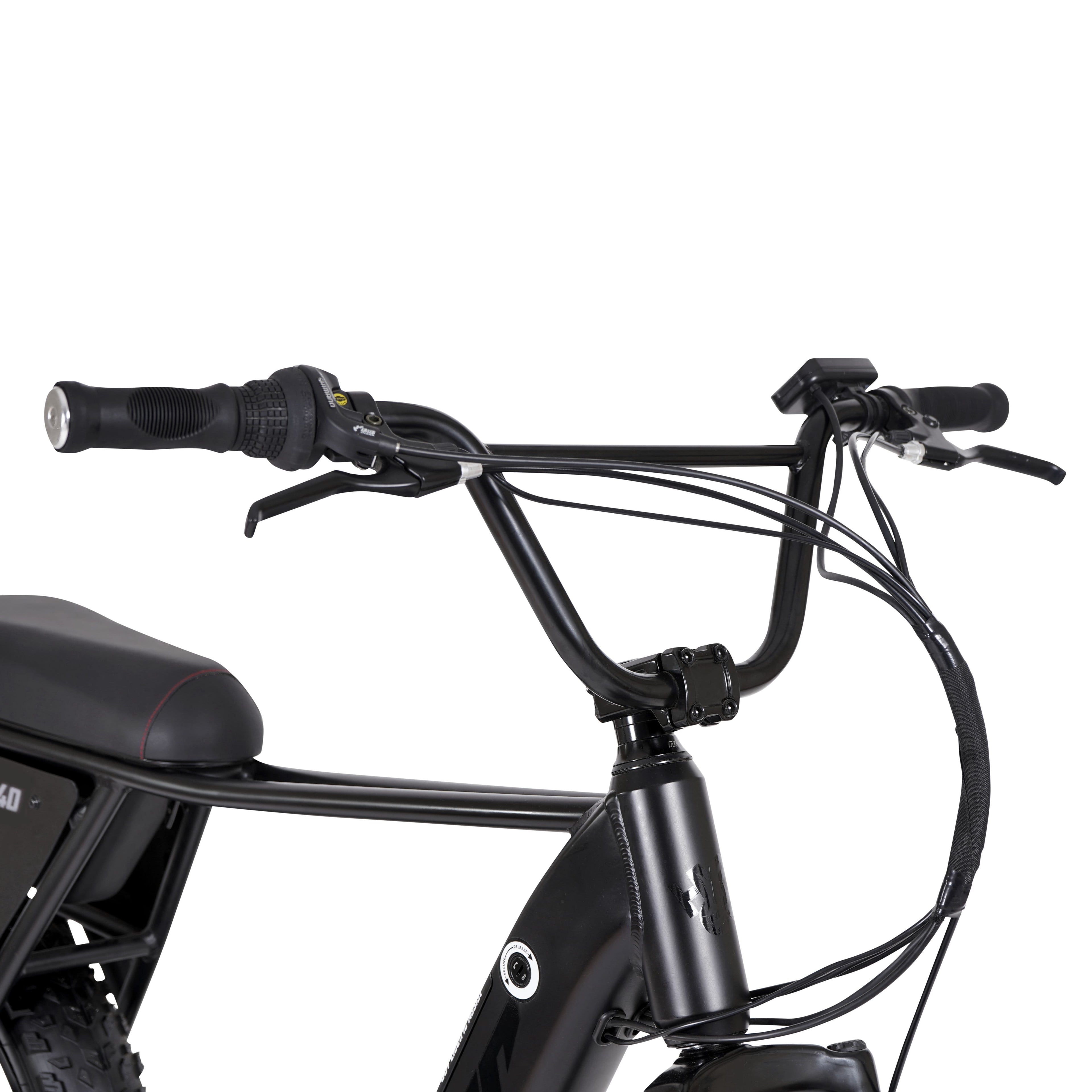 Hyper Bicycles 20 Ultra 40, 36V Electric Bike, Adult Ages 13+, 250W Motor, Matte Black Electric Bikes