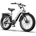 1000W Peak Ebike for Adults,Detachable Battery 26 Fat Tire Step-Thru 7-Speed,Adult All Terrain Electric Bikes