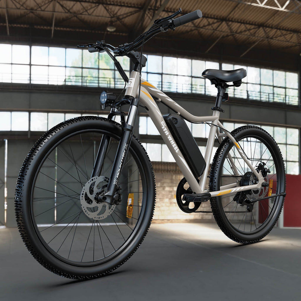5TH WHEEL WLB17 26 Electric Bike for Adult, 500W Peak Electric Bike with 36V 10.4Ah Removable Battery, Electric Bicycle with 7 Speed, UL2849 Electric Bikes