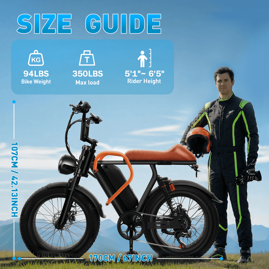 20 Fat Tire Electric Mountain Bike for Adults, 1500W Peak Motor 30MPH Electric Bike, 48V 18AH Removable Battery, Dual Suspension & 7-Speed, UL 2849 Certified Electric Bikes