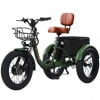NOMIGO Electric Tricycle for Adults, 500W Motor, 48V 15Ah Battery, 20x4 Fat Tire 3-Wheel Electric Bike, 7-Speed, Rear Basket, Black Electric Bikes