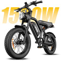 20 Fat Tire Electric Bike for Adults, 1500W Peak Adults Ebike, 48V 15Ah Battery Electric Mountain Bike UL2849 Electric Bikes