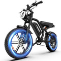 Electric Bike for Adults 20 Fat Tire, Max 32MPH Ebike, 1500W Peak E-Mountain Bike 48V 15Ah UL2849 Electric Bikes