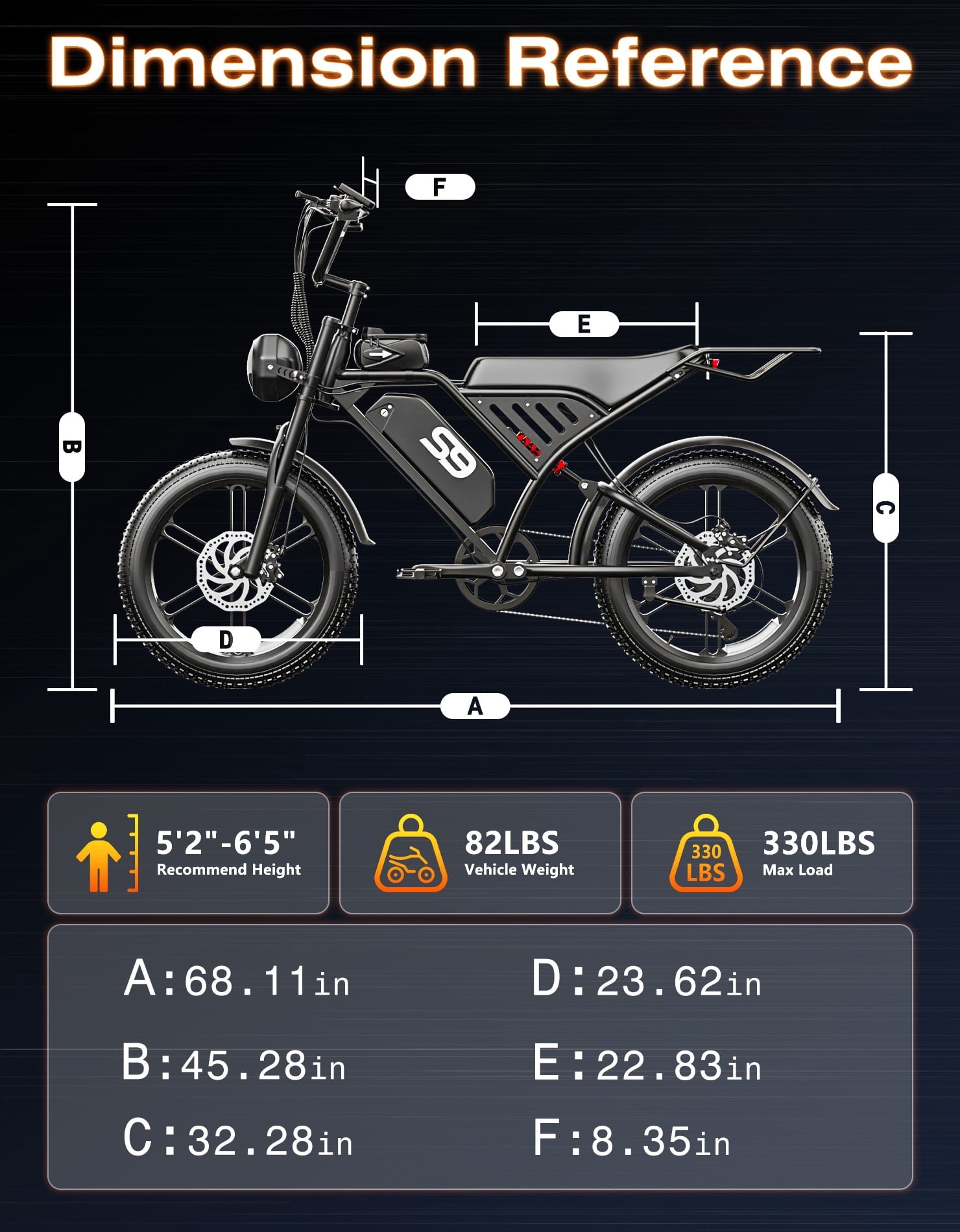 AZHAR Off-Road Electric Mountain Bike for Adults, 20*4 Fat Tire E-Bike, 48V 20Ah Removable Battery, 750W Rated (2500W Peak) Motor, 32MPH Max Speed , UL2849 Certified Electric Bikes