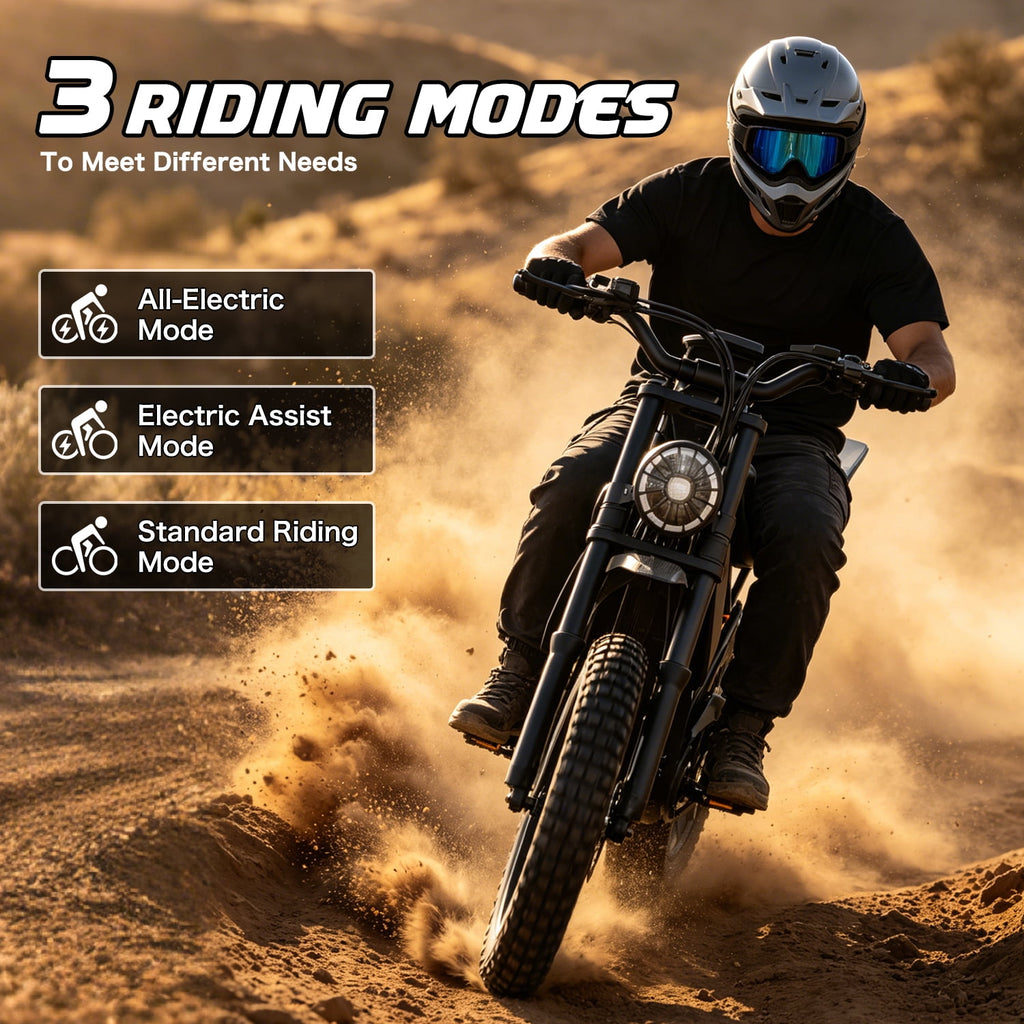 Adult Electric Bike 2500W Brushless Motor, 48V 25AH Long Range Battery, 26 Fat Tire E-Bike, 25MPH, 7-Speed, IPX5 Waterproof, Electric Bicycle for Mountain, Beach, Commute Electric Bikes
