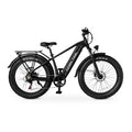 Ozark Trail 26 M.3 Ranger+ Electric Fat Tire Bike, 48V, Class 2, Black, Fits Riders 5'2 - 6'1, Adult, Unisex Electric Bikes