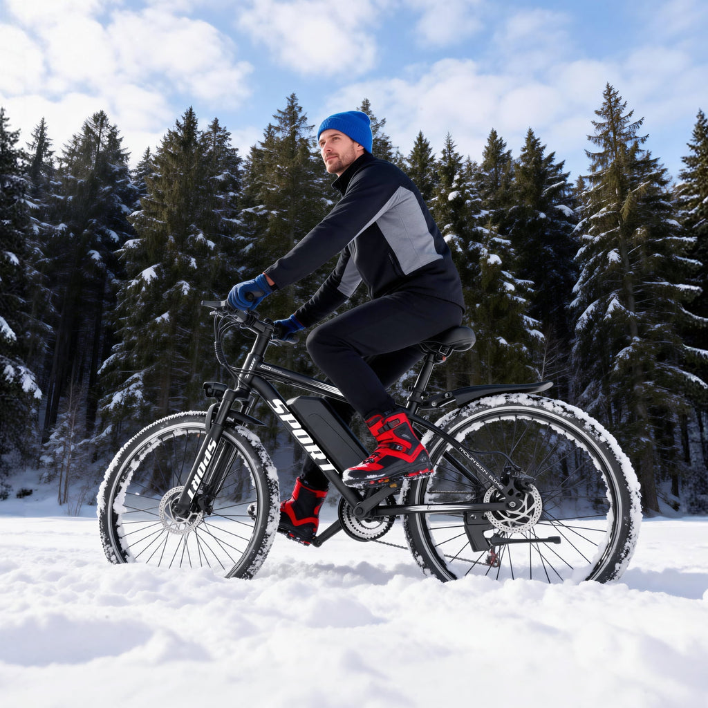 1200W Adult Electric Mountain Bike, 48V 10A Removable Battery-65 Miles, 26 Professional Shock Absorbing Tires,30MPH Off-Road Motorcycle,7 Speed Ebike,UL2849 Electric Bikes