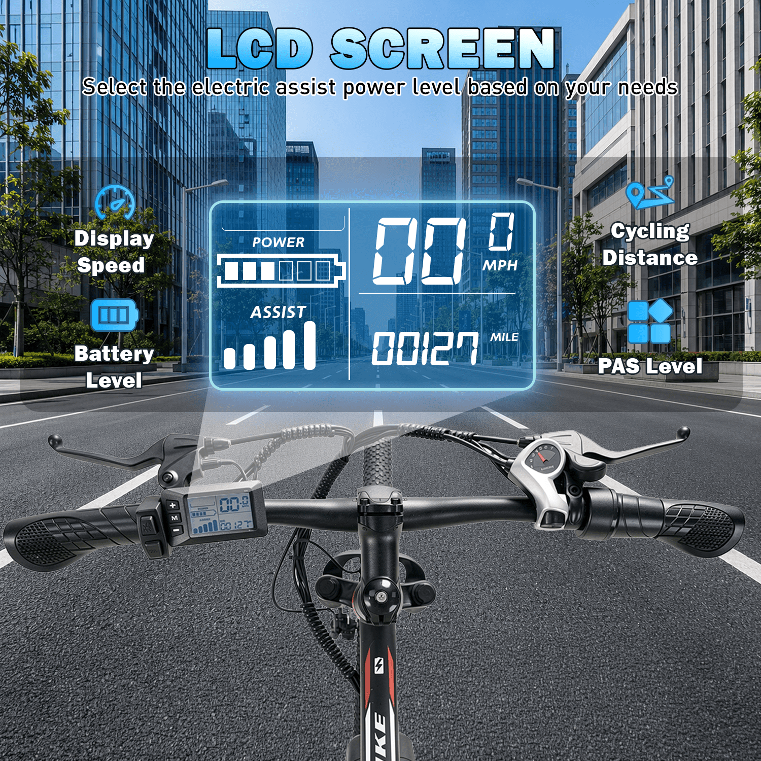 Adults 20MPH Electric Mountain Bicycles,500W Peak 749W Motor, 40 Miles Range,26 Commuting E bike with 432Wh Removable Battery,7 Speeds,UL2849 Certified Electric Bikes