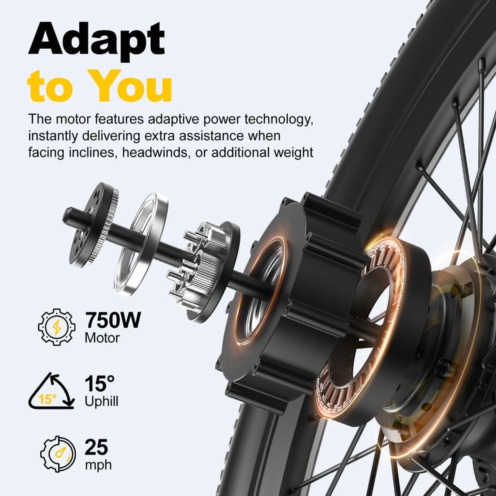 748W Peak Motor Aairsk F1 Electric Bike for Adults, 26 E-Bike with 22MPH Speed,36V13Ah Battery, Full Suspension, 7-Speed Gears Electric Bikes
