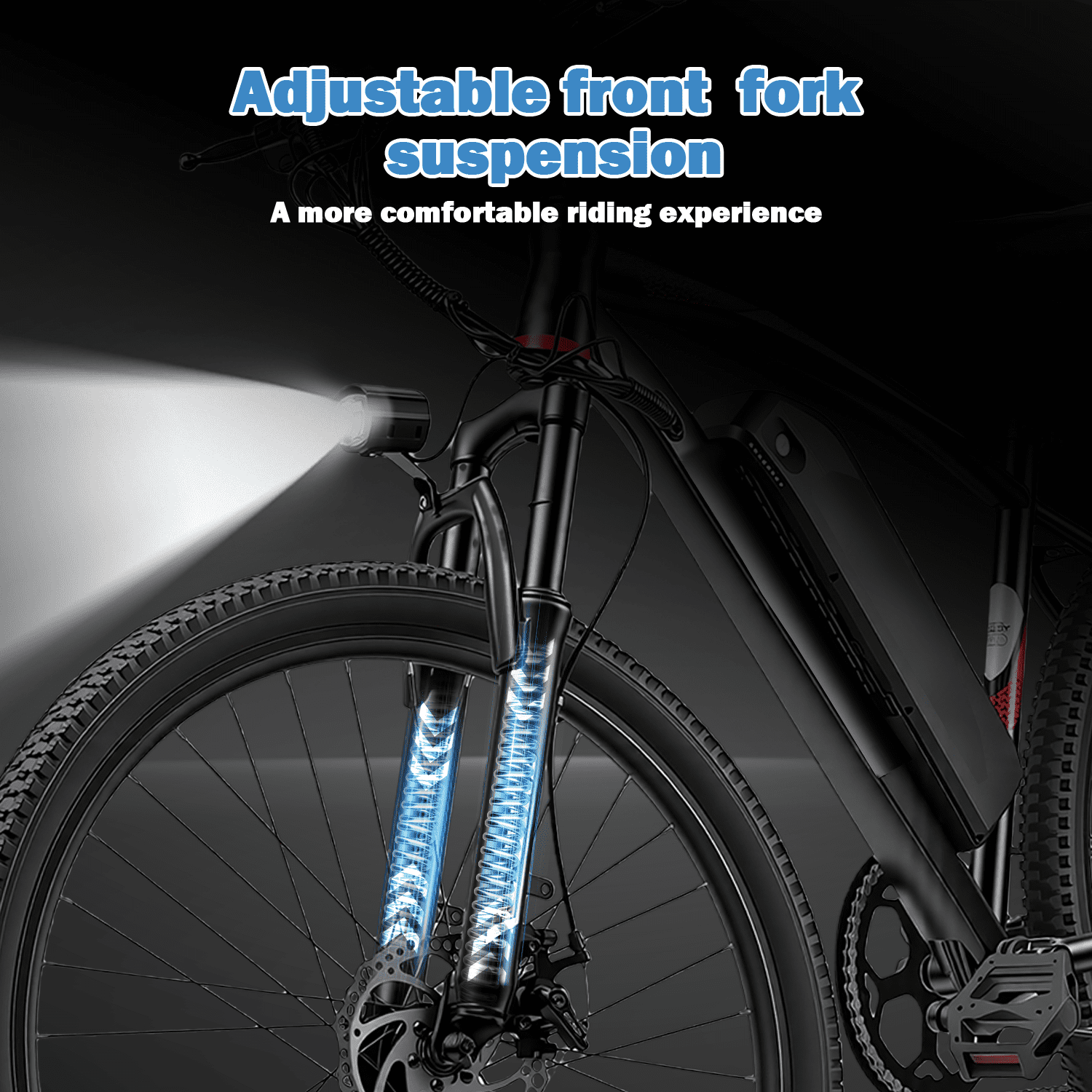 BroPath Electric Bike for Adults, Ebike, Electric Bicycle with 576WH Removable Battery,26 Mountain Ebike 25MPH,40+ Miles(MAX),800W High Motor,Multi-Shock Absorption,Commuting,UL2849 Electric Bikes