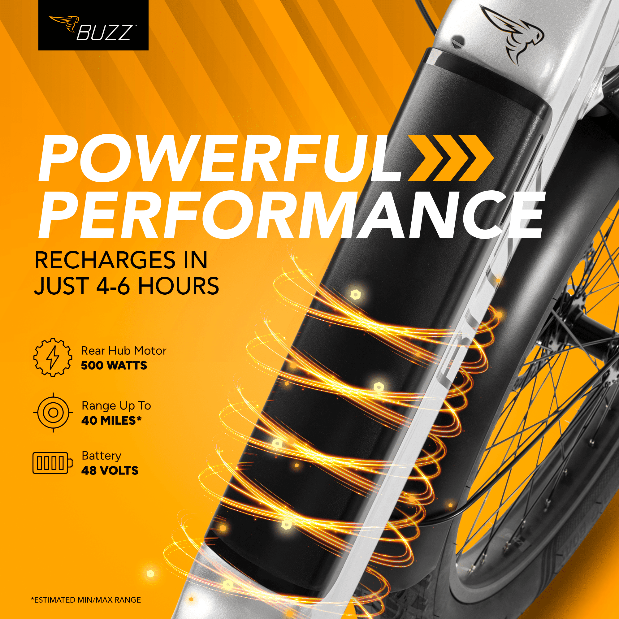 Buzz 24 Beekeeper 48V Electric Cargo Bike, Fits Riders 60+, Silver, Adult, Unisex Electric Bikes