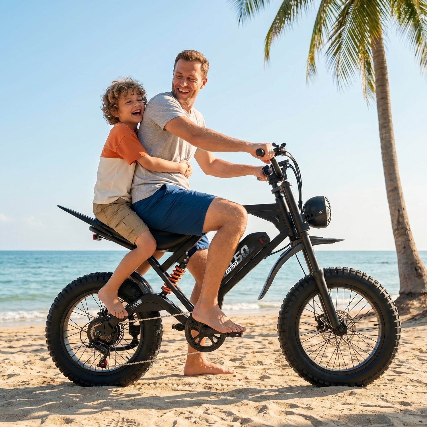 Adult Electric Bike 2500W Brushless Motor, 48V 25AH Long Range Battery, 26 Fat Tire E-Bike, 25MPH, 7-Speed, IPX5 Waterproof, Electric Bicycle for Mountain, Beach, Commute Electric Bikes