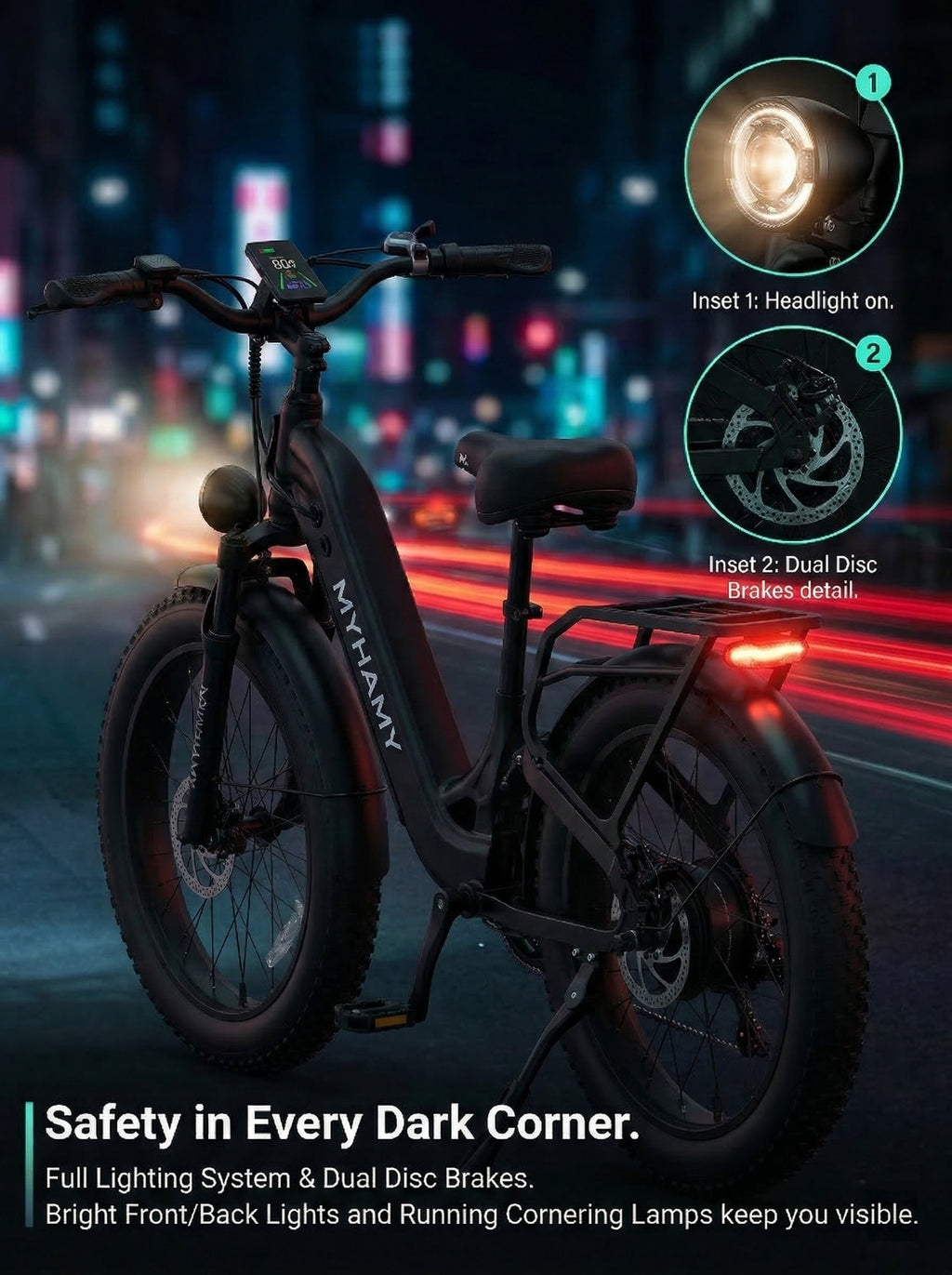 2000W Peak Power Electric Fat Tire Bike for Adults - 28MPH, 48V 18Ah (35-85 Miles), 24x3 All-Terrain Ebike Electirc Bicycle with Front+Back Suspension & 11 Comfort Seat - Conquer Snow, Sand Electric Bikes