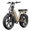 TST Electric Bike for Women, 750W Motor 48V15AH Battery, 20x4 Fat Tire, Hydraulic Disc Brakes, Full Suspension, UL2849 Electric Bikes