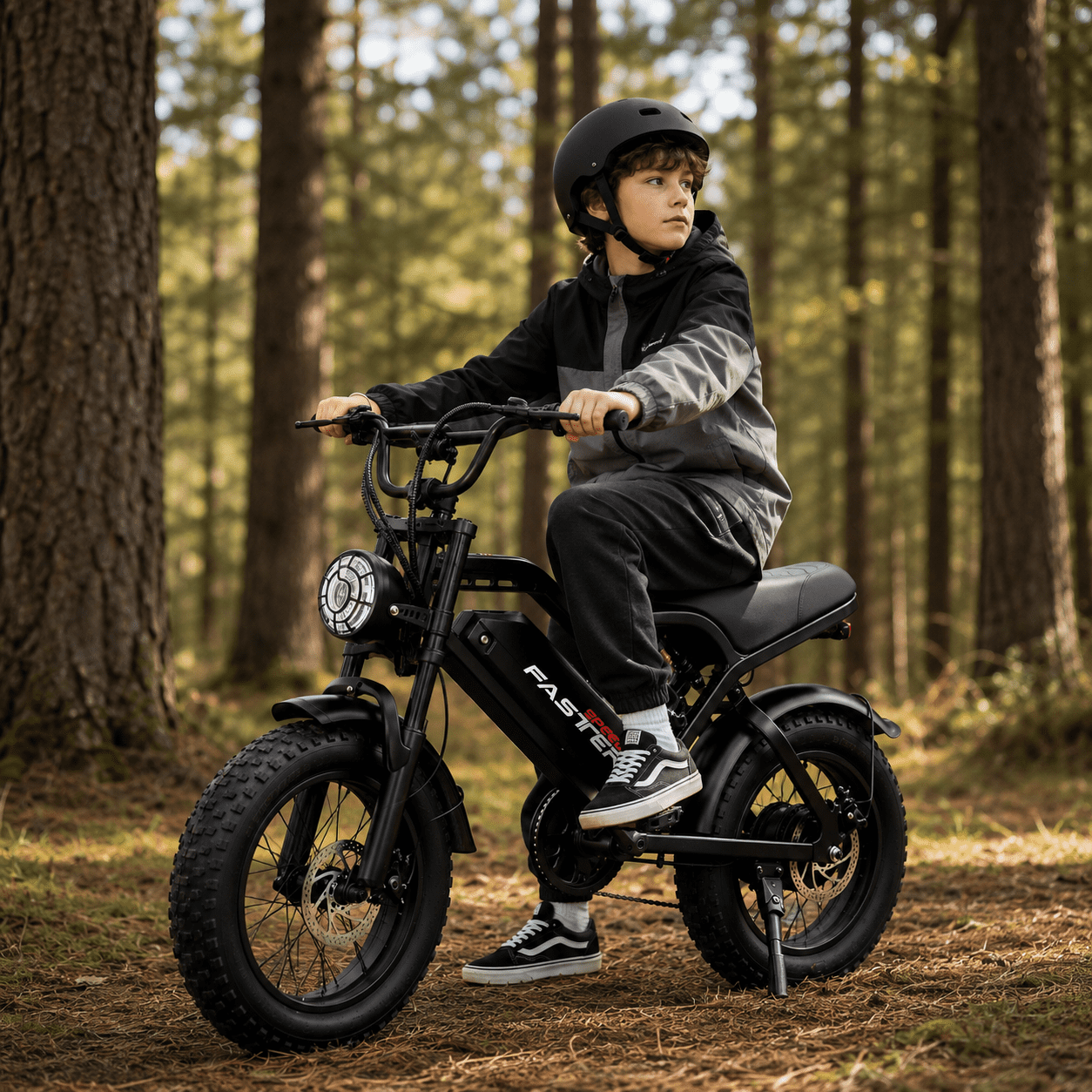 1000W Electric Bike for Teens&adults, UL2849 Certified Fat Tire E-Bike, 25MPH 48V 15.6Ah Mountain Bike , Cool off-Road Electric Bike Gift for Teenage Riders Electric Bikes