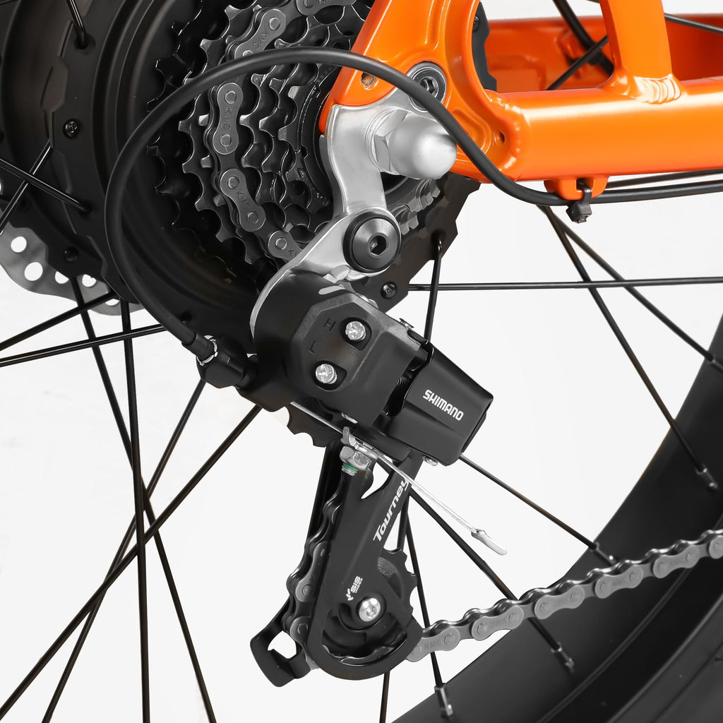 Crazybird CB60 26 Electric Mountain Bike for Adults, 1400W Peak with 85Nm High Torque, 52V 15.6Ah Removable Battery, 62 Miles Long Range, 26x4.0 Fat Tires E-Bike, Shimano 7-Speed & Dual Disc Brakes Electric Bikes