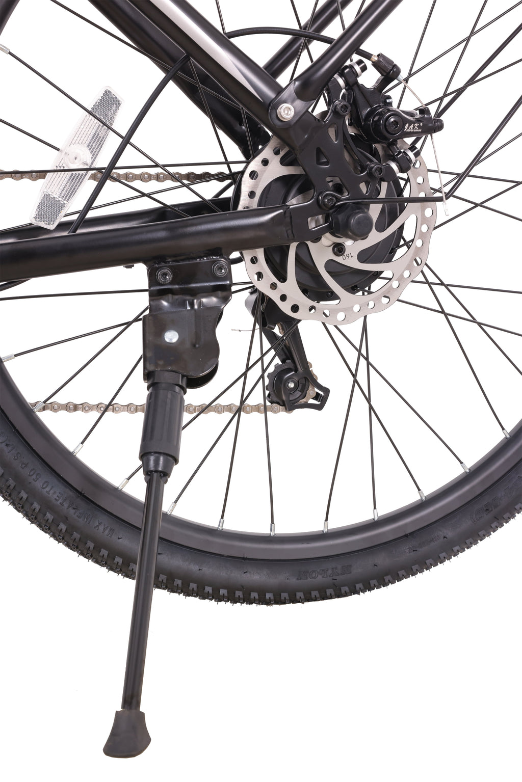 Concord Commutr 26'' Electric Bike, 350W Motor, Class 2, Black, Fits Riders 5'2-5'10 Electric Bikes