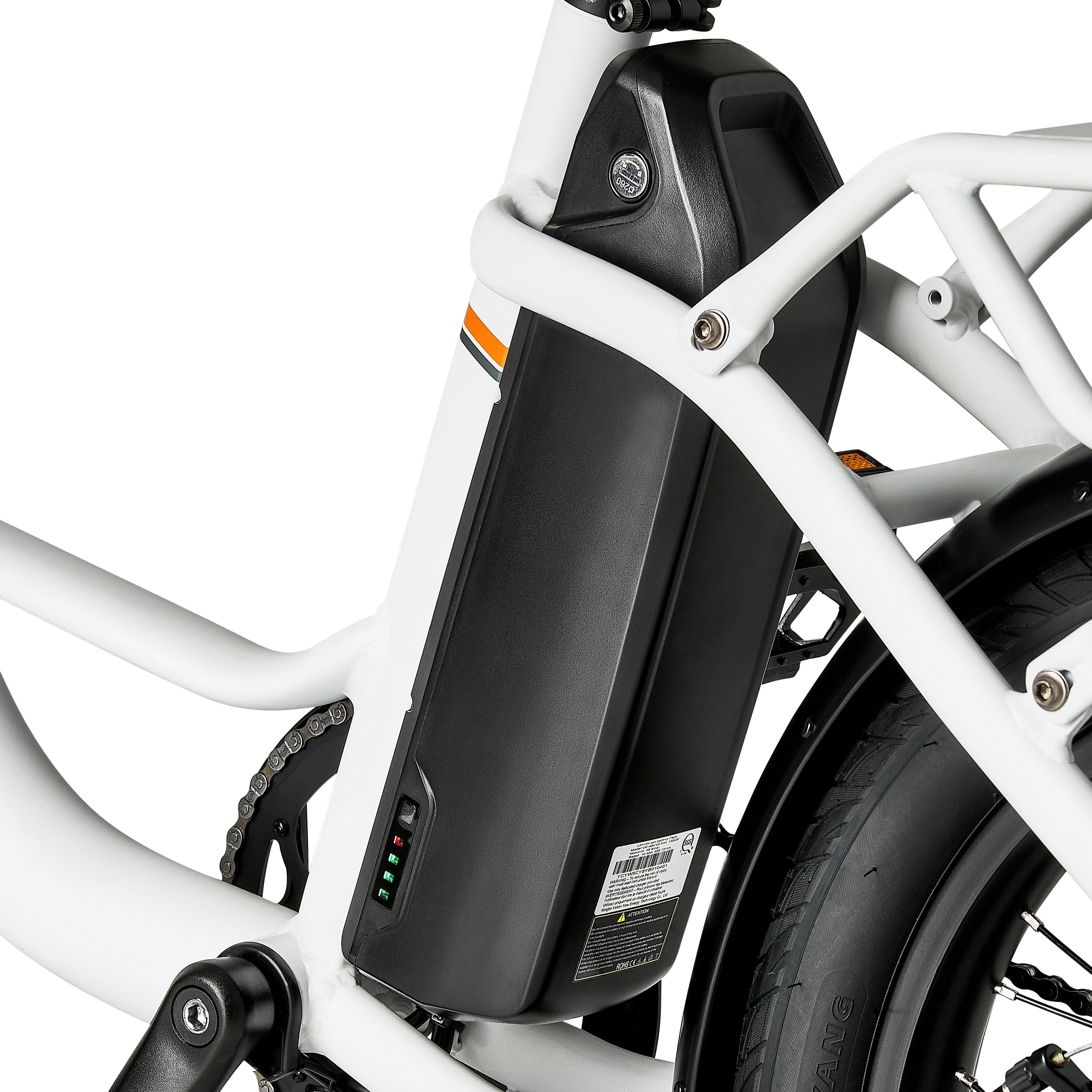 Concord 20 Loadpro Electric Cargo Bike, 48V, Class 2, Off-White, Fits Riders 4'11 - 6'3, Adult, Unisex, Online Only Electric Bikes