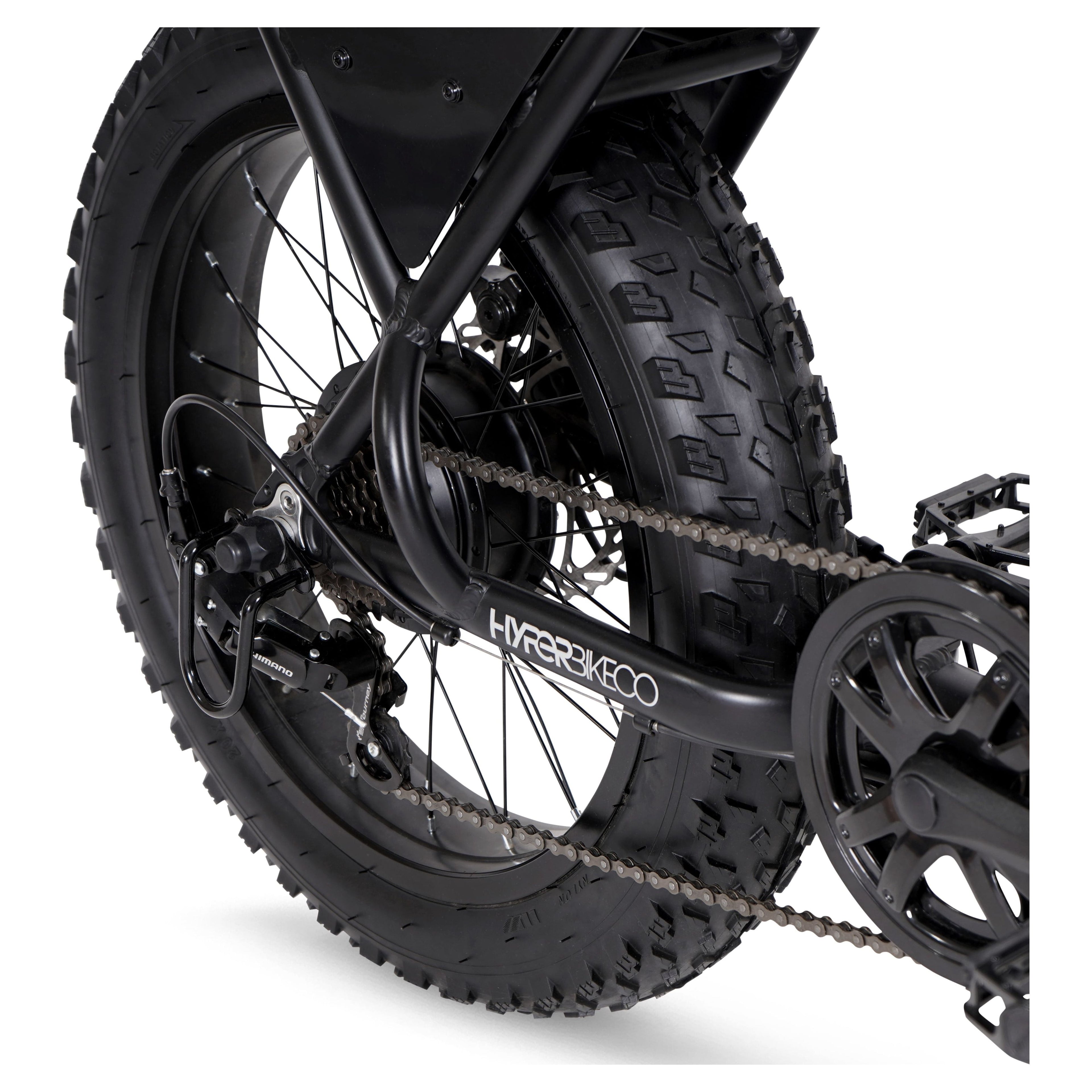 Hyper Bicycles 20 Ultra 40, 36V Electric Bike, Adult Ages 13+, 250W Motor, Matte Black Electric Bikes
