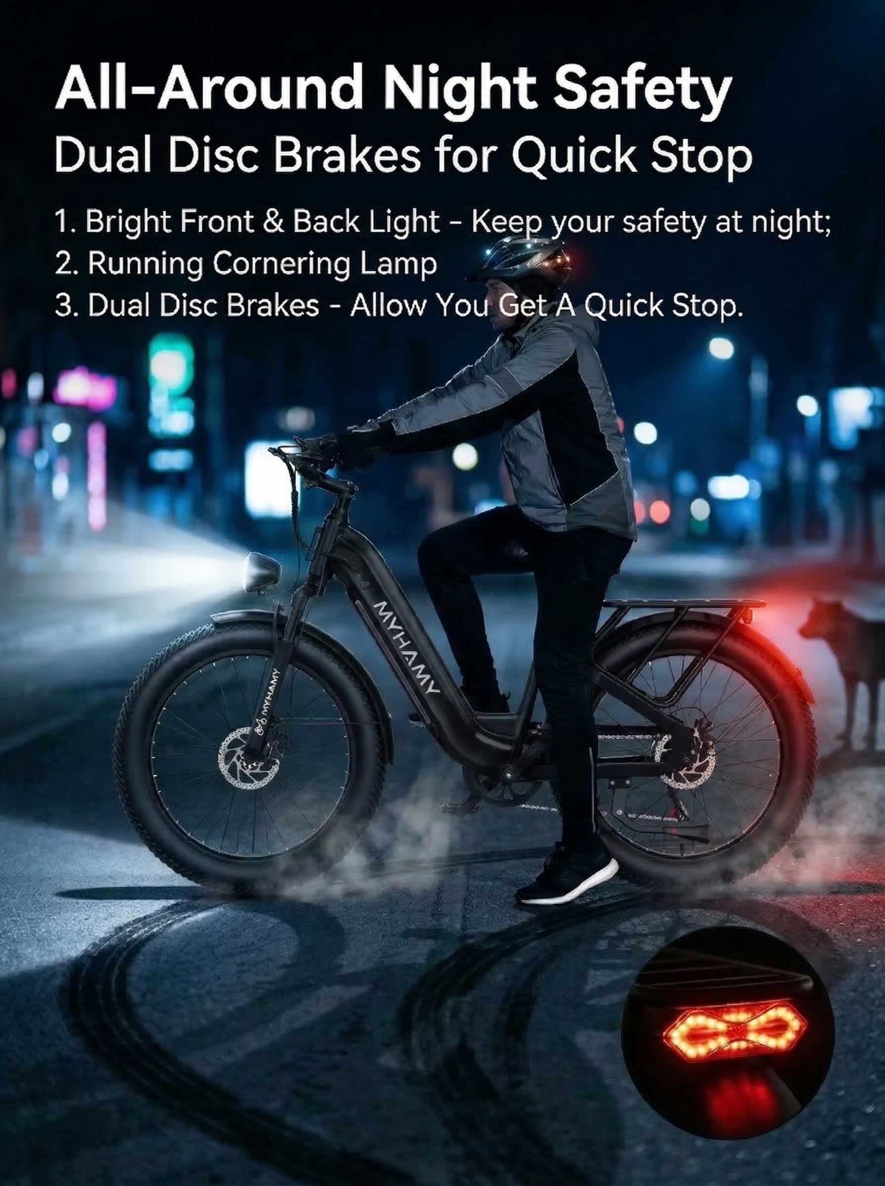 2000W Peak Power Electric Fat Tire Bike for Adults - 28MPH, 48V 18Ah (35-85 Miles), 24x3 All-Terrain Ebike Electirc Bicycle with Full Suspension & 11 Comfort Seat - Conquer Snow, Sand & Trails Electric Bikes