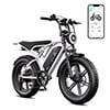 TST Electric Bike for Adults, 750W Peak 1500W Motor, 20x4 Fat Tire, E Mountain Bike, 48V/15AH UL2849 Electric Bikes