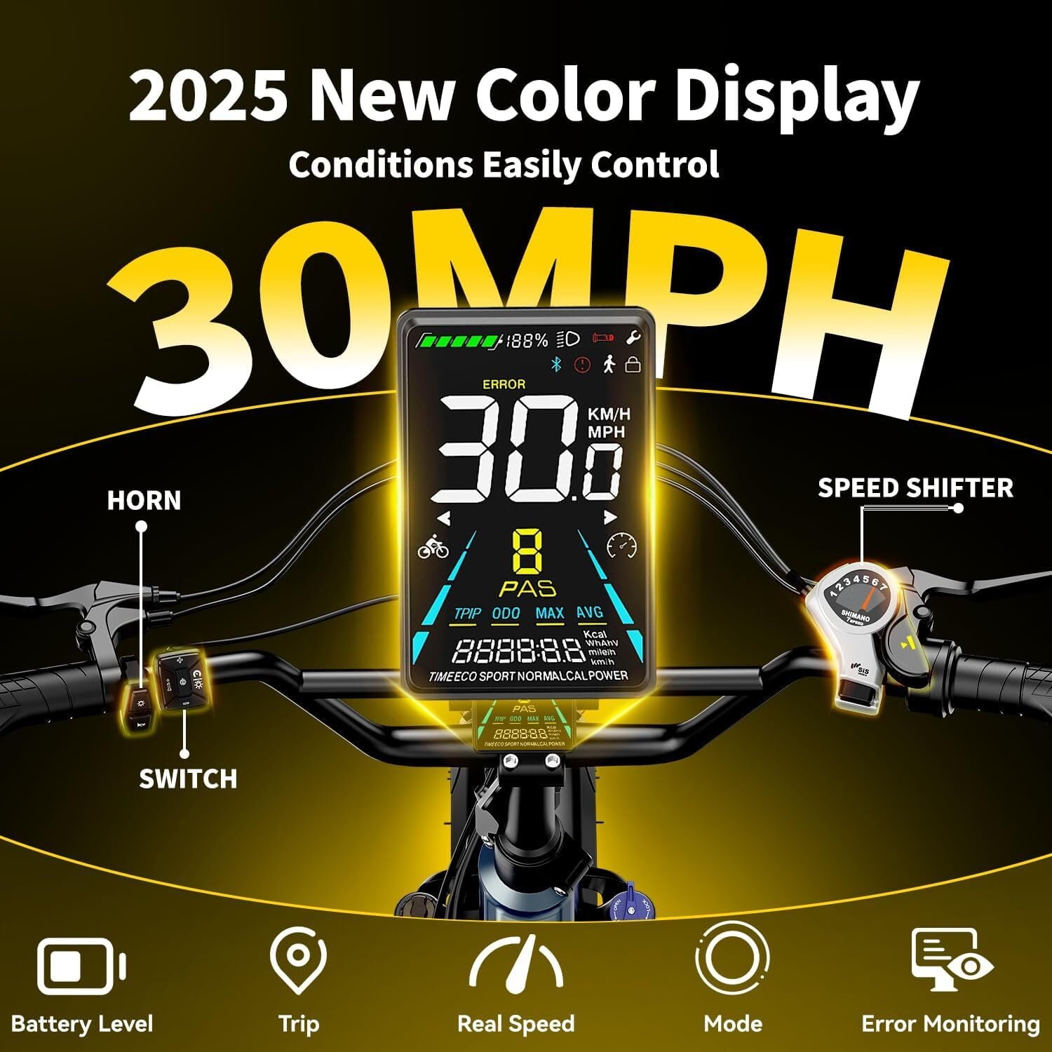 Jasion X-Hunter ST Electric Bike, 750W Foldable Ebike with 48V 13AH Removable Battery, 20'' Fat Tire Electric Bicycles for Adults, Full Suspension, UL 2849 Electric Bikes