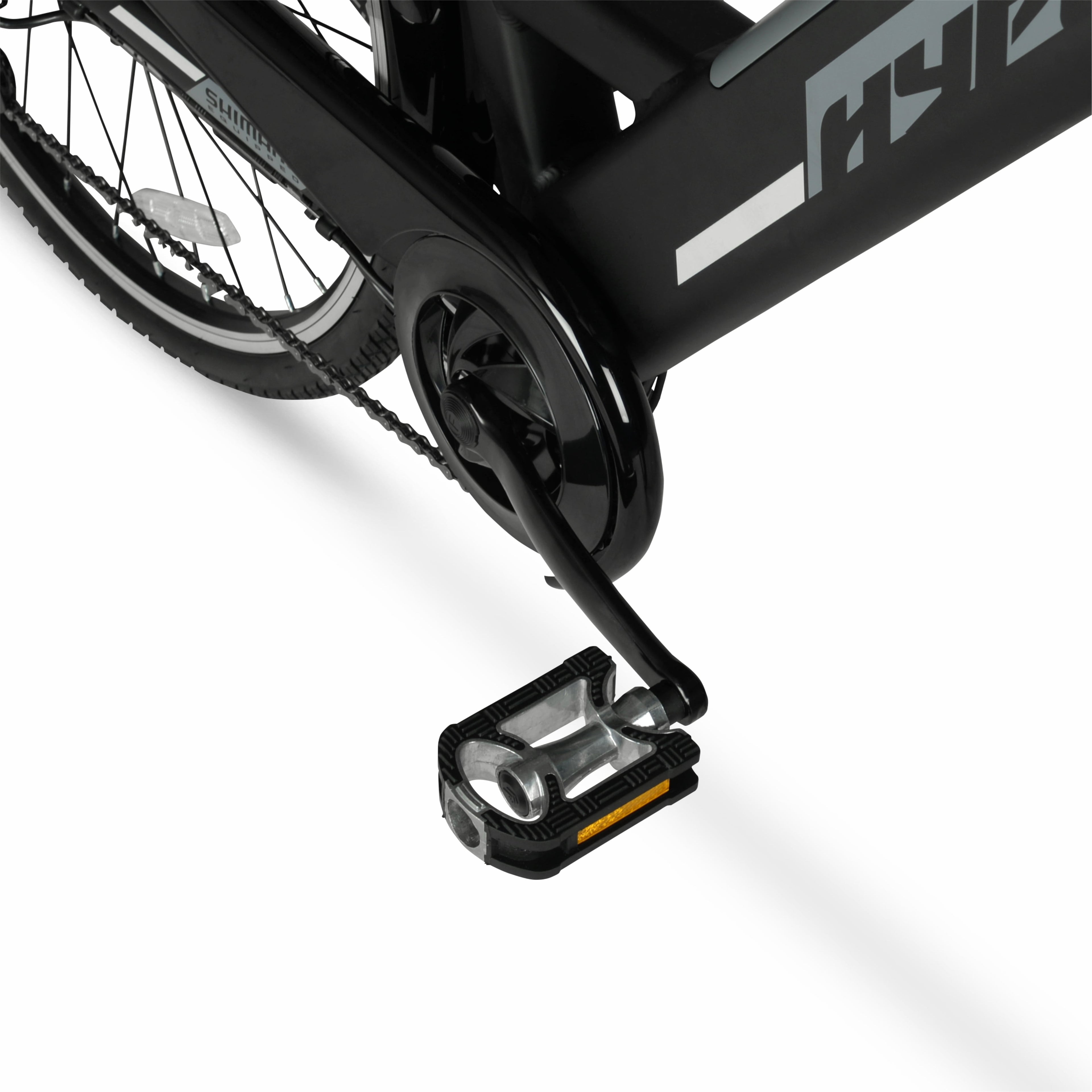 Hyper Bicycles 36V Class 2 700C Electric Commuter E-Bike, Adult Ages 13+, Pedal-Assist, 250W Motor, Black Electric Bikes