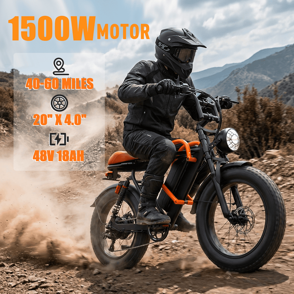 Bycyla Electric Bike for Adults, Peak 1500W 30MPH, 48V 20Ah Electric Bicycle, Full Suspension, 7-Speed,50 Miles Long Range, E Mountain Bike,UL2849 Electric Bikes
