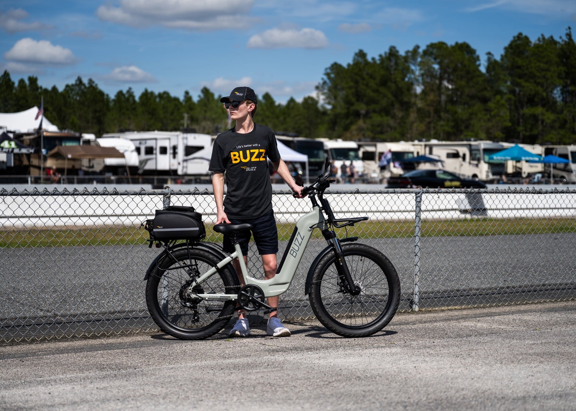 Buzz 24 Cerana 2 48V Electric Bike, Fits Riders 60+, Moss Green, Adult, Unisex Electric Bikes
