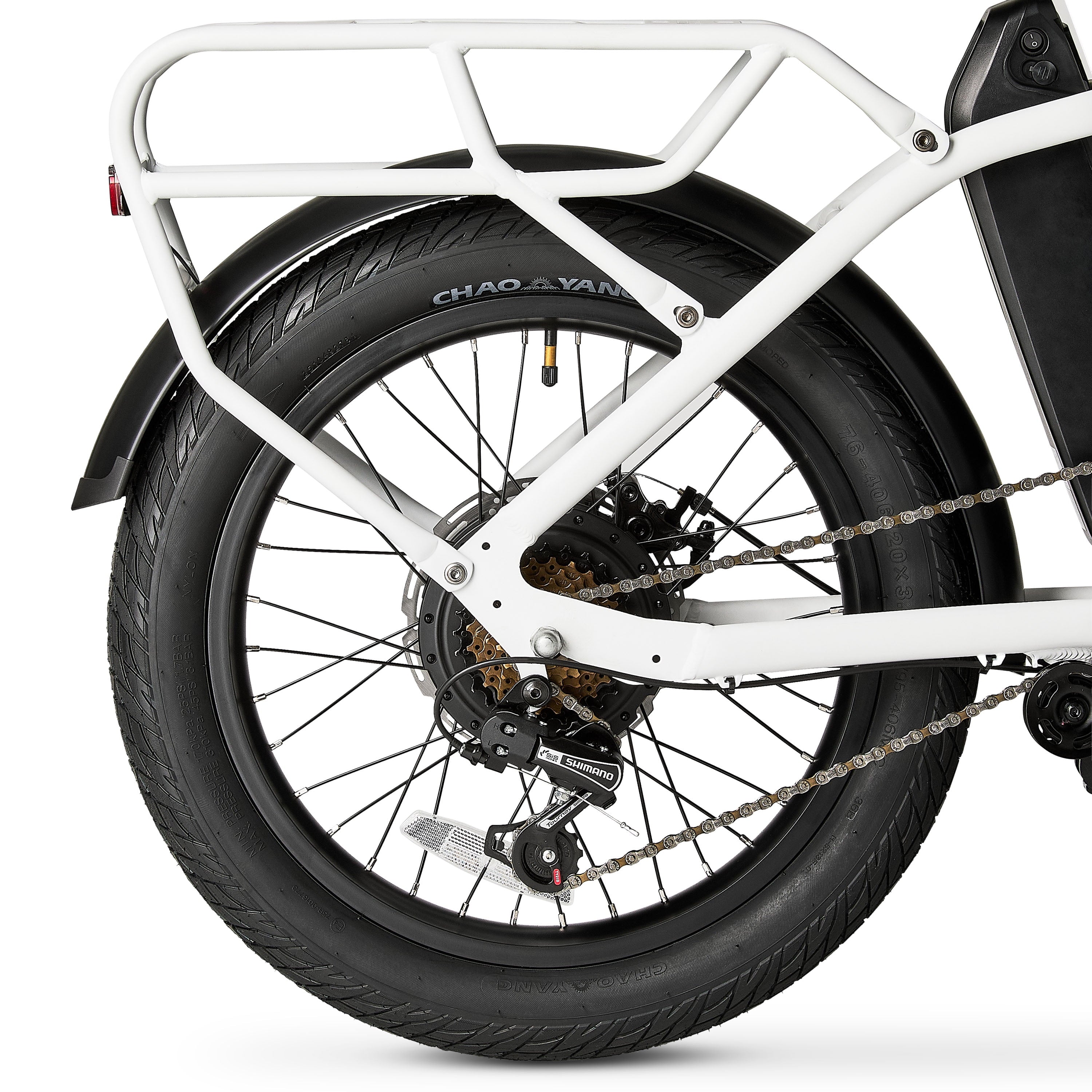 Concord 20 LoadPro Electric Cargo Bike 20 Wheels, 48V Class 2, Off-White, Fits Riders 4'11 - 6'3, Adult, Unisex, Online Only Electric Bikes