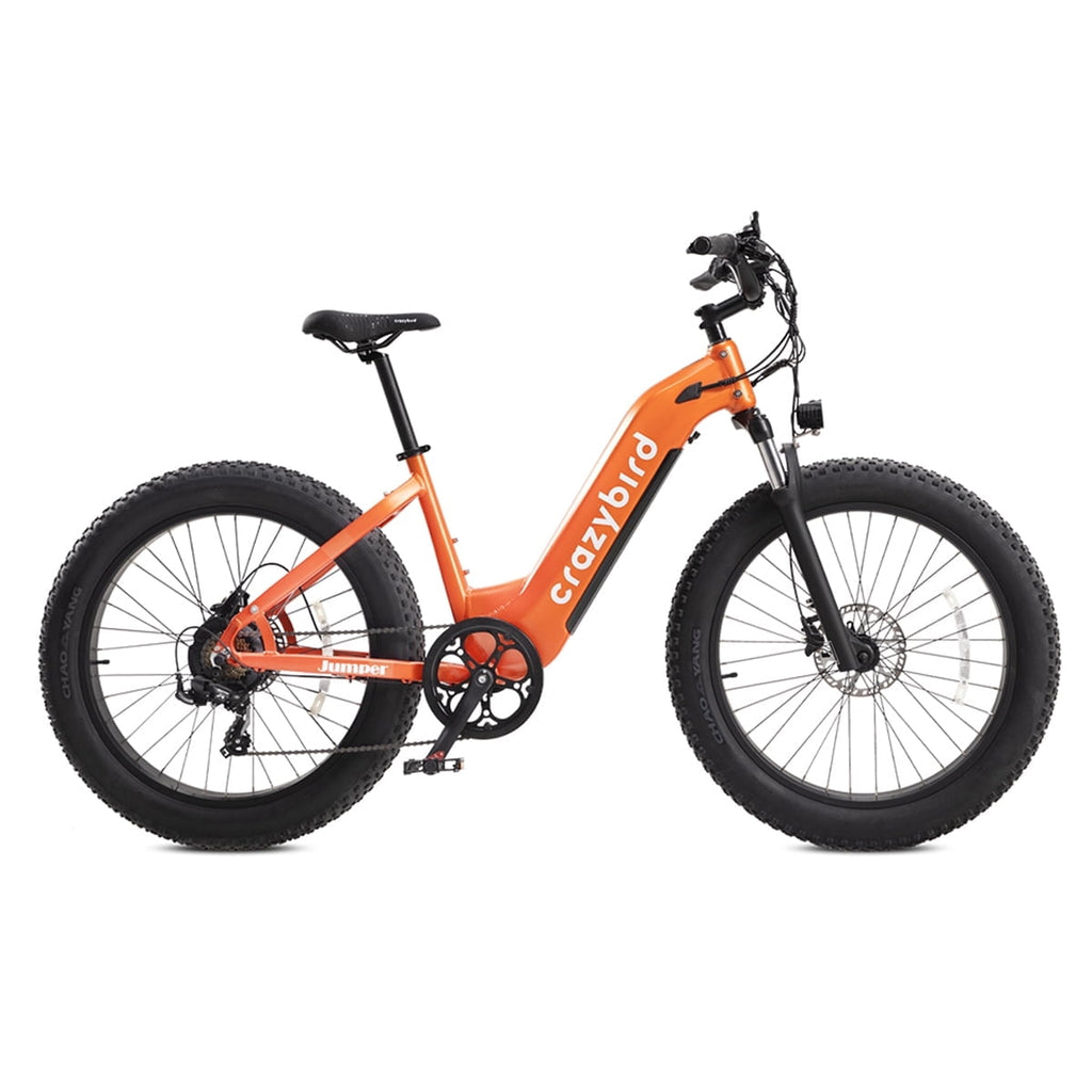 Crazybird CB60 26 Electric Mountain Bike for Adults, 1400W Peak with 85Nm High Torque, 52V 15.6Ah Removable Battery, 62 Miles Long Range, 26x4.0 Fat Tires E-Bike, Shimano 7-Speed & Dual Disc Brakes Electric Bikes