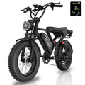 AOVOPRO AP20 Electric Bike for Adults 20 X 4.0 Fat Tire, 750W Off-Road E Bike, E-Mountain Bike 48V 18AH UL2849 Electric Bikes