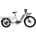 Buzz 24 Beekeeper 48V Electric Cargo Bike, Fits Riders 60+, Silver, Adult, Unisex Electric Bikes