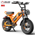 Eilleo Spacewalk M6 Electric Bike for Teens Adults, 16 Fat Tire Ebike with 1500W Peak Motor, 21.7 mph Max Speed, 48V 15Ah Removable Battery, 4X Suspension, UL2849 Electric Bikes