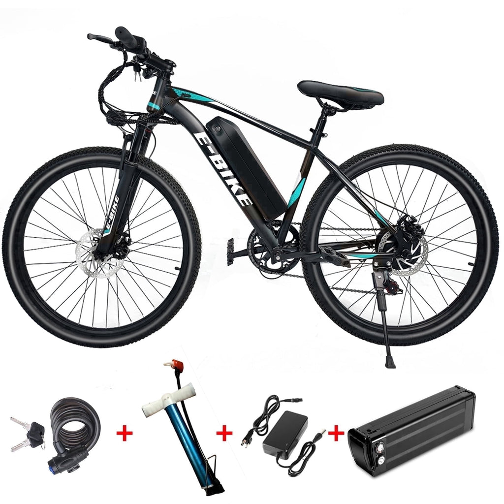 Electric Bicycle for Adults, 750W Peak 1000W Motor E Mountain Bike, 26in 45Miles 25MPH 7 Speed Commuting ebike with 432Wh, UL 2849 Electric Bikes