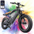 Smartravel Electric Bike for Adults,1500W Motor E-Mountain Bike 48V 27Ah,20*4.0 Fat Tire,Up to 32MPH,GPS and APP Control Ebike,Front/Rear Turn Signals,UL2849 Electric Bikes