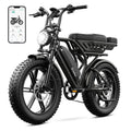 TST Electric Bike for Adults, 750W Peak 1500W Motor, 20x4 Fat Tire E Bicycle, E Mountain Bike, 48V/15AH UL2849, App Control Electric Bikes