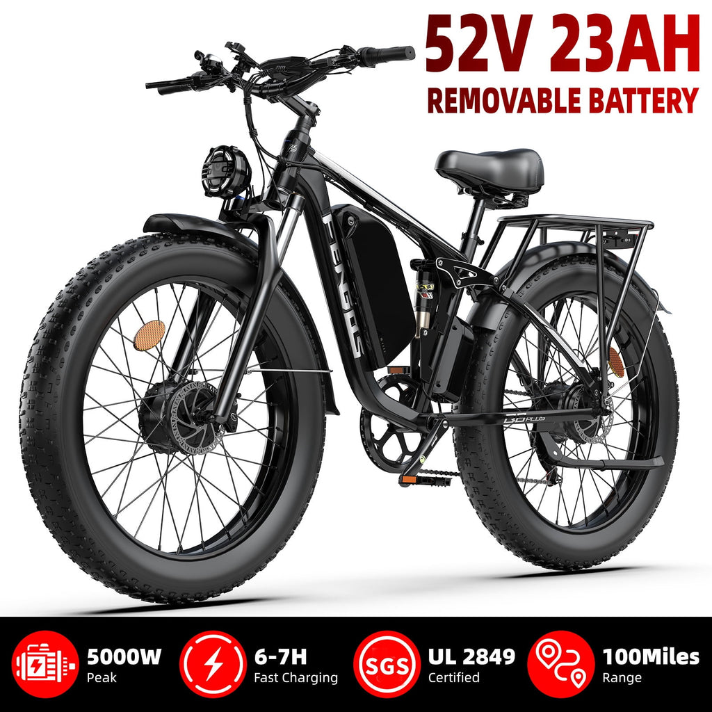 FENGQS 26 Electric Mountain Bike Electric Bikes