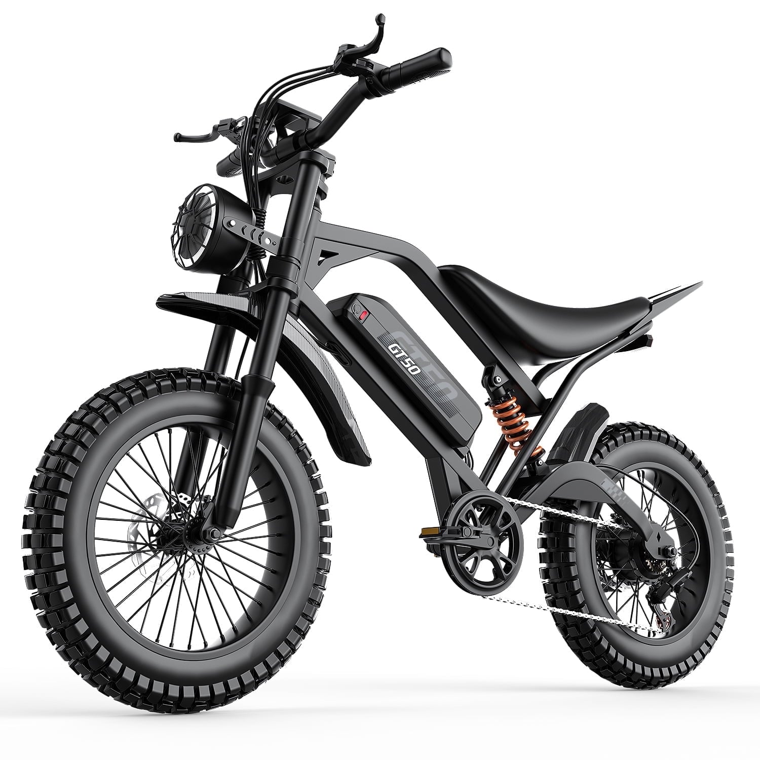 GWEIT Electric Bike for Adults, 2500W Peak Electric Mountain Bike, 20 Fat Tire Electric Bicycles, 48V 25Ah Battery, 35MPH Top Speed with Dual Suspension E Bikes, UL 2849Certified Electric Bikes