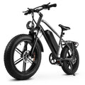 Hipatoo Peak 1000W Electric Bike for Adults, 20X4.0 Fat Tire E bike, 48V/13Ah Battery 25MPH Mountain Bike, 38 Miles Range Electric Bicycle for Cycling, 7-Speed E-bike, Ebike for Adults UL2849 Electric Bikes