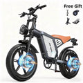 JANSNO Electric Bike,1500W Motor Electric Bike for Adults with 48V 23Ah Battery,31MPH 120 Miles,20 x 4.0 Electric Dirt Bike,7-Speed Off Road ebike UL Certified for Mountains, Snow, Sand Electric Bikes