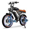 Movcan V30PROMAX Electric Bike for Adults, 3000W Dual Motor 37.5MPH,48V 40AH Dual Battery 120Miles, 20x4 Fat Tire Electric Mountain Bike, Hydraulic Disc Brakes with Full Suspension,APP Control,UL28 Electric Bikes