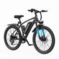 Unibike 26'' Ebikes For Adults, 748 Peak Motor Electric Mountain Bike, 36V 10Ah Removable Battery, 7-Speed E-Bicycle, Front Suspension Electric Bikes