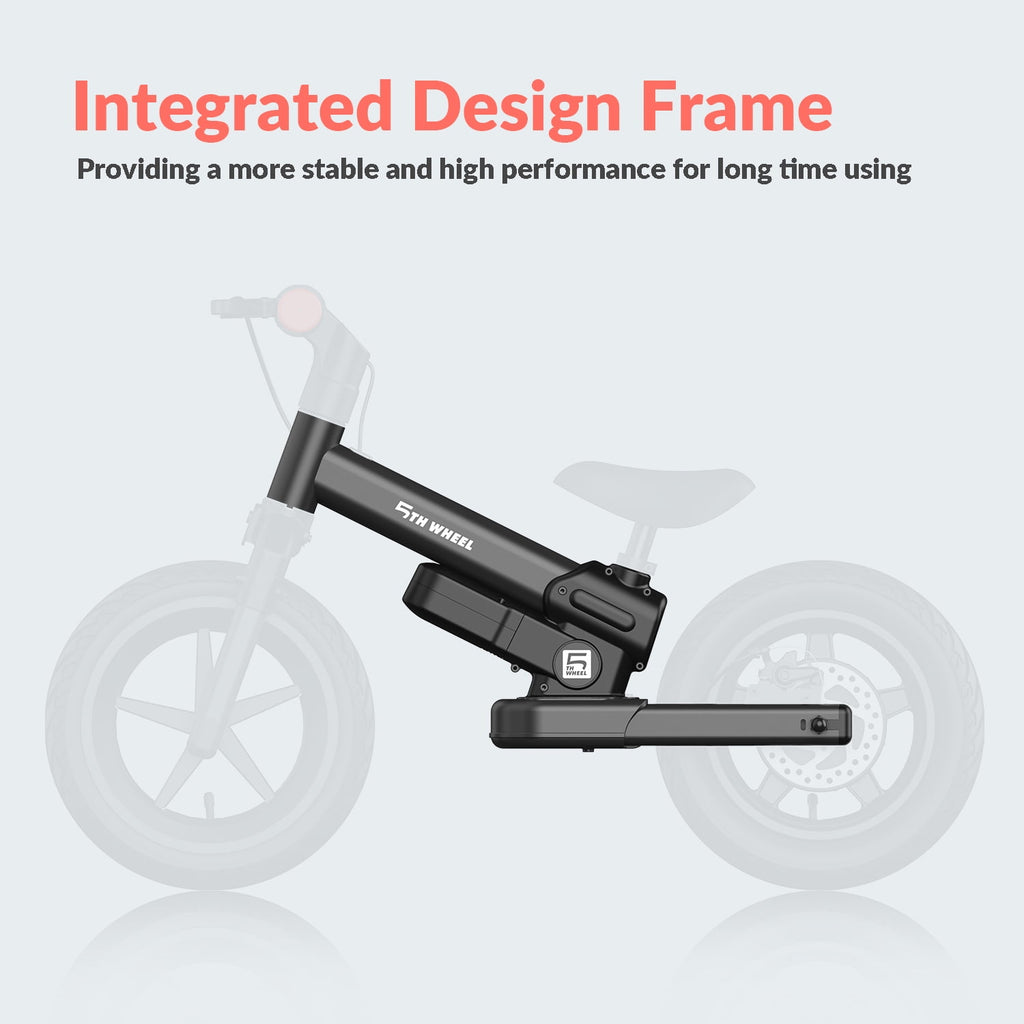 5TH WHEEL KB09 Electric Bike for Kids, 150W Electric Balance Bike Ages 3-8 Years Old, 12 Pneumatic Tire with Dual Brake, 3 Speed Modes Kid Electric Motorcycle Electric Bikes