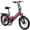 MOONCOOL Electric Bicycle for Adults 350W , 7-Speed Ebike with 36V 10.4Ah Removable Battery， 40 Miles Range , 20 mph Electric Commuter Bike for Women Men Electric Bikes